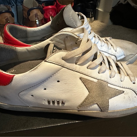 Men’s used Golden Goose sneakers size 10 - Picture 7 of 9